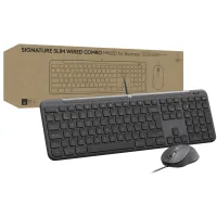 Set Logitech Signature Slim MK620 for Business USB-C UA Graphite (920-013349)