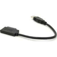 Перехідник USB 3.0 AM to Slimline SATA 13 pin 0.12m for ODD black Voltronic (YT-C3.0-SATA/0.12)