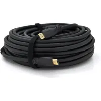 Кабель мультимедійний HDMI M to HDMI M 5.0m V2.0 4K black Ritar (HDMI(M)/(M)V2.0-5m-347B)