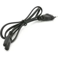 Power cable C7 0.8m 0.5mm2 black Voltronic (PC-184CEE7/16-C7-CCA-1,0)