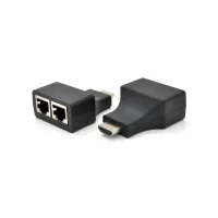 Adapter HDMI extender passive 30m 2xCAT5E/6 720P 1080P Voltronic (YT-SCPE HDMI/2P-30m720P)