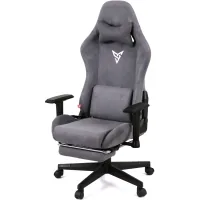 Gaming chair Aklas Hertz RL Gray (Grey velvet) (00160346)
