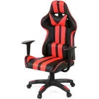 Gaming chair Aklas Strick Light ANF Red (PU-black/red) (00160344)