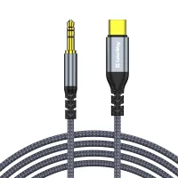 Multimedia cable USB-C to 3.5mm M 1.2m gray ColorWay (CW-CBPDJ071-G)
