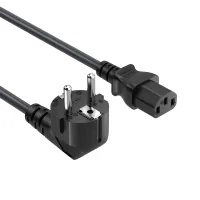 Кабель живлення C13 1.8m black ColorWay (CW-CBP082-BK)