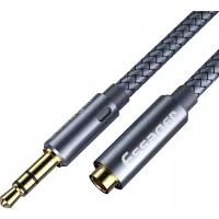 Кабель мультимедійний 3.5mm F to 3.5mm M 1.0m Essager (EYPY35-MY0G)