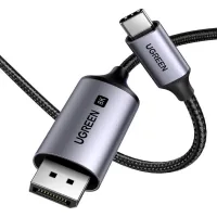 Кабель мультимедійний USB-C to DisplayPort M 2.0m 8K CM556 black Ugreen (25158)