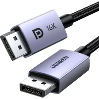 Multimedia cable DisplayPort M to DisplayPort M 2.0m 16K DP118 black Ugreen (15384)
