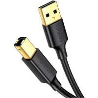 Кабель для принтера USB 2.0 AM/BM 2.0m black Ugreen (20847)