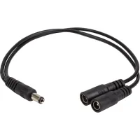 Power cable DC M to 2xDC F 5.5x2.1mm PowerPlant (CA914890)