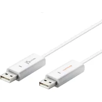 Data cable USB 2.0 AM/AM 1.8m Windows & Mac J5create (JUC400-N)