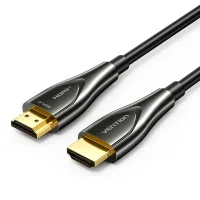 Multimedia cable HDMI M to HDMI M 70.0m 4K60Hz fiber optic black Vention (ALSBAX)