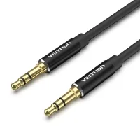 Multimedia cable 3.5mm M to 3.5mm M 1.5m black Vention (BAXBG)