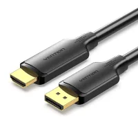 Multimedia cable DisplayPort M to HDMI M 1.8m 4K40Hz black Vention (HFOBAC)
