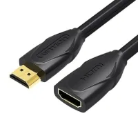 Multimedia cable HDMI M to HDMI F 2.0m 4K60Hz black Vention (VAA-B06-B200)