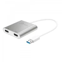 Adapter USB-A to 2xHDMI F dual display J5create (JUA365-N)