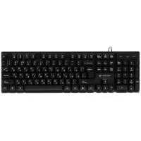 Клавіатура Hölmer K-01GS RGB Backlight USB UA Black (K-01GS)