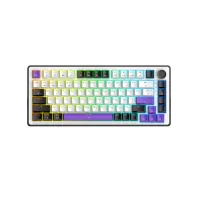 Клавіатура Hator Hellyberry HK75 Mechanical Linear RGB Wireless/Bluetooth/USB UA White/Violet (HK75_wireless)