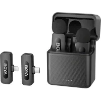 Microphone Boya BY-V3 combo Type-C/Lightning Black (BY-V3 Combo)