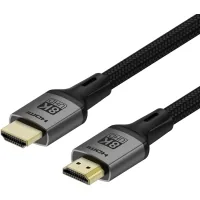 Кабель мультимедійний HDMI M to HDMI M 2.0m V2.1 8K black ColorWay (CW-CBHD088-BK)