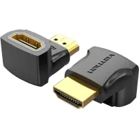 Adapter HDMI F to HDMI M 90° 4K 60Hz PVC Vention (AIOB0)