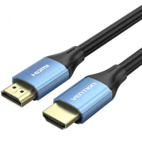 Кабель мультимедійний HDMI M to HDMI M 8.0m V2.0 4K60Hz aluminum alloy blue Vention (ALHSK)