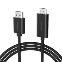 Multimedia cable DisplayPort M to HDMI M 2.0m 4K60Hz Choetech (XDH01-BK)