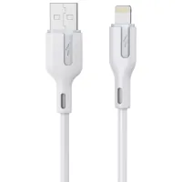 Data cable USB 2.0 AM to Lightning 1.0m 2.4A white Choetech (XAL-0003-WH-V2)