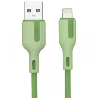 Data cable USB 2.0 AM to Lightning 1.0m 2.4A green Choetech (XAL-0003-GN-V2)
