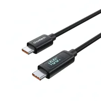 Data cable USB-C to USB-C 1.2m PD100W digital display silicone Choetech (XCC-1064)