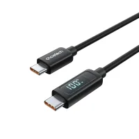Data cable USB-C to USB-C 1.8m PD100W digital display silicone Choetech (XCC-1063)