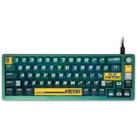Keyboard Thunderobot VIC68 TTC Ultra RGB King Magnetic Switch USB UA Parrot Green (6932066320188)