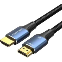 Кабель мультимедійний HDMI M to HDMI M 1.5m 16K60Hz 96Gbps gray Vention (ALVHG)