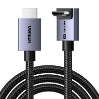 Кабель мультимедійний HDMI M to HDMI M 2.0m 8K60Hz 48Gbps braided black Ugreen (85169)
