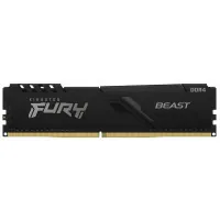 Computer memory module DDR4 16GB 3200 MHz Beast Black Kingston Fury (ex.HyperX) (KF432C16BB/16)
