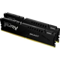 Computer memory module DDR5 32GB (2x16GB) 5600 MHz Beast Black Kingston Fury (ex.HyperX) (KF556C40BBK2-32)
