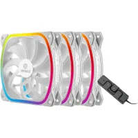 Cooler for the case Enermax SQUA RGB WHITE 3x 120 mm (3 PACK) (UCSQARGB12P-W-BP3)