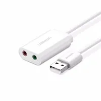 Звукова плата Ugreen US205 white (30143)