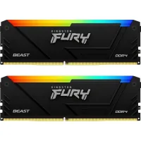 Computer memory module DDR4 32GB (2x16GB) 3600 MHz FURY Beast RGB Kingston Fury (ex.HyperX) (KF436C18BB2AK2/32)