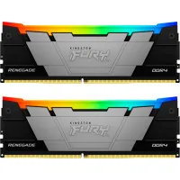 Модуль пам'яті для комп'ютера DDR4 32GB (2x16GB) 3200 MHz RenegadeRGB Kingston Fury (ex.HyperX) (KF432C16RB12AK2/32)