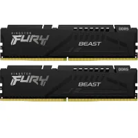 Computer memory module DDR5 32GB (2x16GB) 6400 MHz Beast Black EXPO Kingston Fury (ex.HyperX) (KF564C32BBEK2-32)
