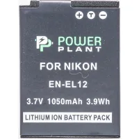 Battery for photo/video PowerPlant Nikon EN-EL12 (DV00DV1242)
