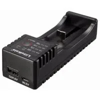Battery charger Liitokala 1 Slot, LED display, USB, Li-ion/Ni-MH/Ni-Cd/AA/ААА/AAAA/С (Lii-100)