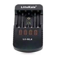 Battery charger Liitokala 4 Slots, LED, Li-ion/Ni-MH/Ni-Cd/AA/ААА/AAAA/С (Lii-NL4)