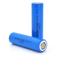Battery 18650 2500mAh, FlatTop, 3.7V, Blue Vipow (ICR18650-2500mAhFT)