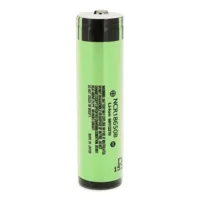 Акумулятор 18650 3400mAh, TipTop, Protected, 6.8A, 4.2/3.6/2.5V, green Panasonic (NCR18650B-P / 18780)