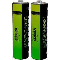 Battery Verico AA USB Type-C 1700mAh 1.5V Li-ion * 2 (LoopEnergy) (1UDBT-A1WEA2-NN)