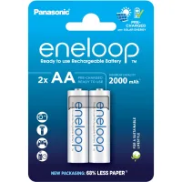 Акумулятор Panasonic AA Eneloop 2000mAh NI-MH * 2 (BK-3MCDE/2CP)