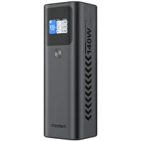Батарея універсальна Choetech 27000mAh, PD/140W in/out, 2*USB-C/PD5.0, QC3.0/22W, TFT Display (B670-CCGY)