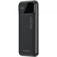 Батарея універсальна Choetech 10000mAh 22.5W, PD, QC/3.0, USB-A, USB-C, Black (B728-CCBK)